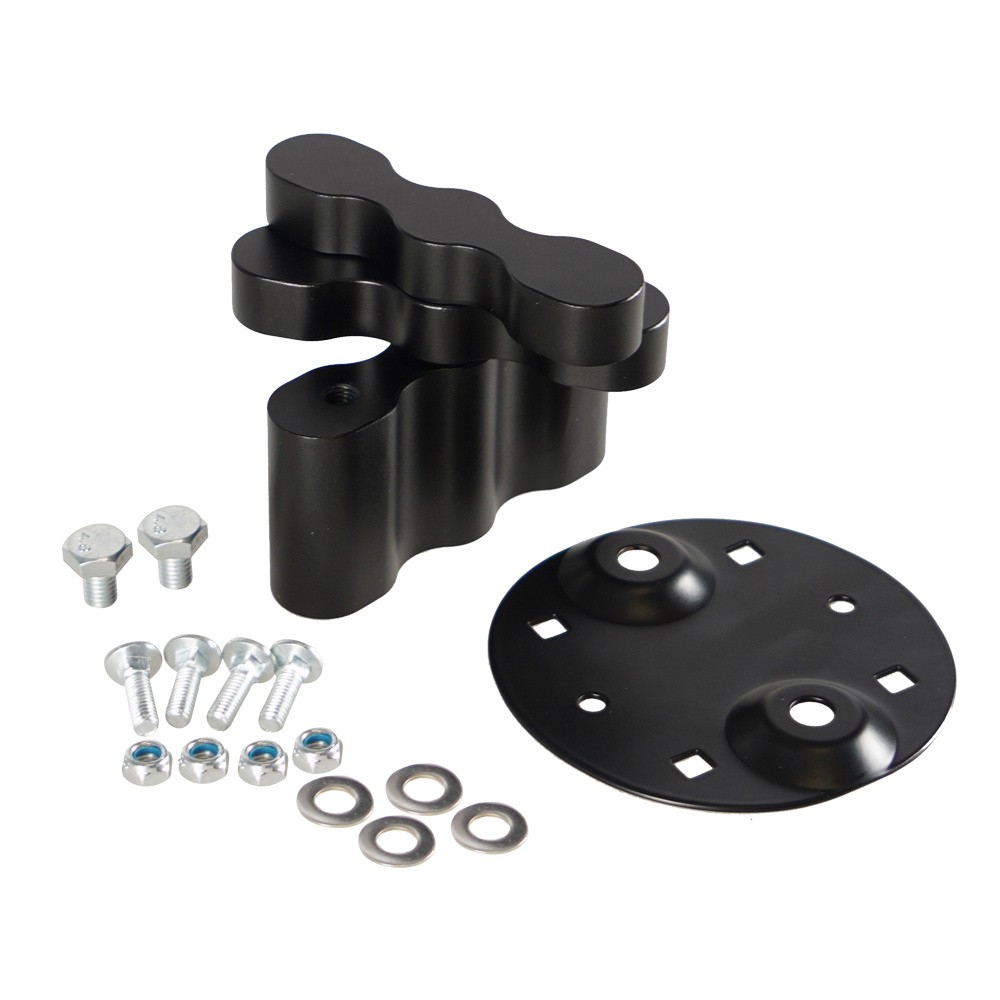 Black Pack Mount for RotopaX Fuel Packs Fuel Containers fits Jeep ATV UTV USA