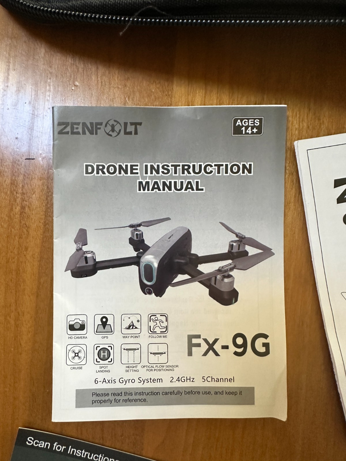 Zenfolt FX-9G Folding Drone