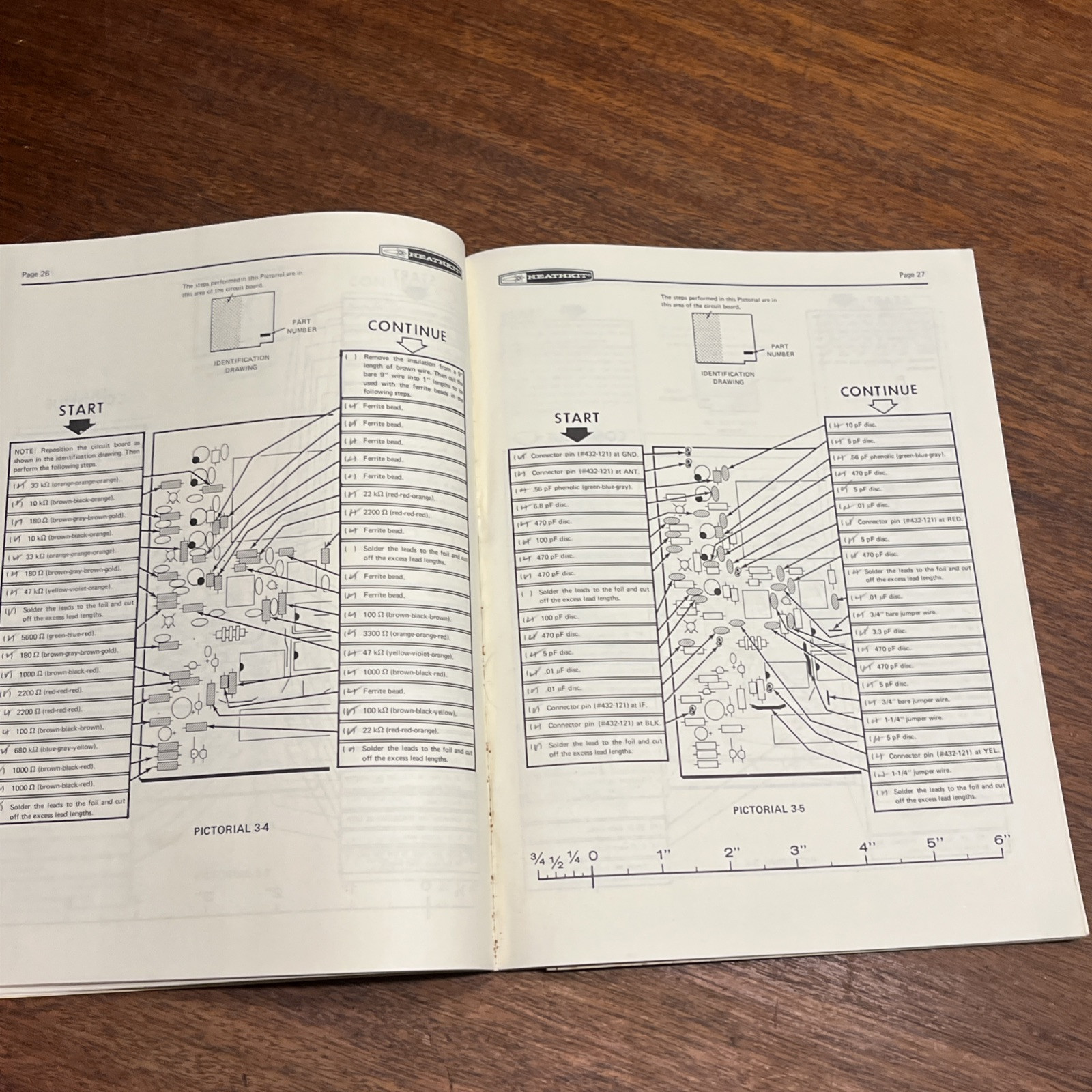 Original Heathkit GR-110 VHF scanning monitor original assembly manual