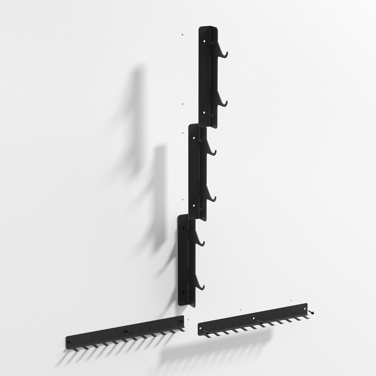 Jsiangoe LAT Pull Down Bar Storage Rack Wall Mount,Gym Storage Wall Organizer...