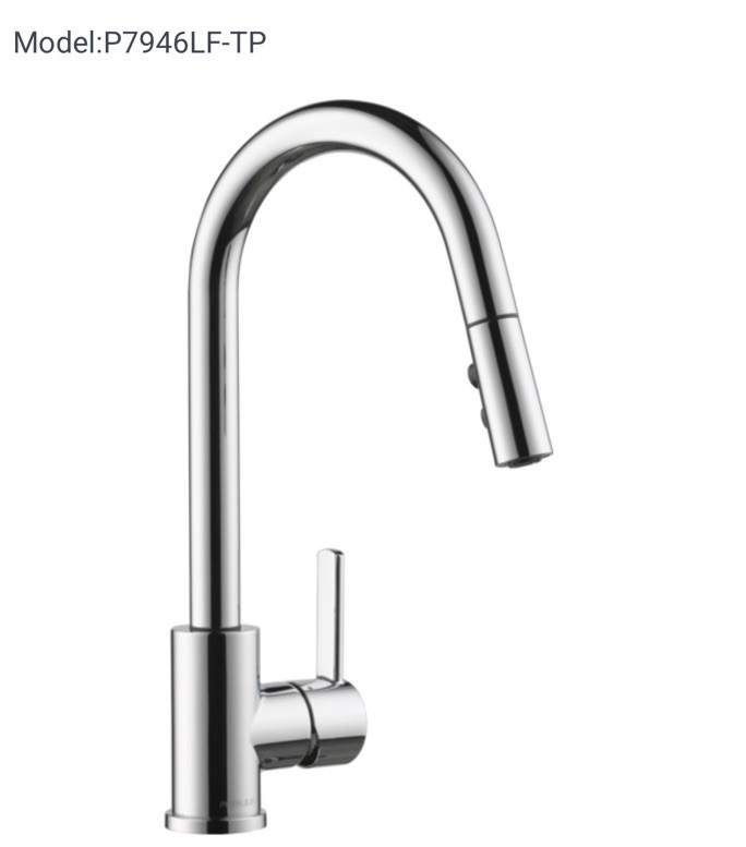 Peerless P7946LF Precept Kitchen Faucet, Chrome