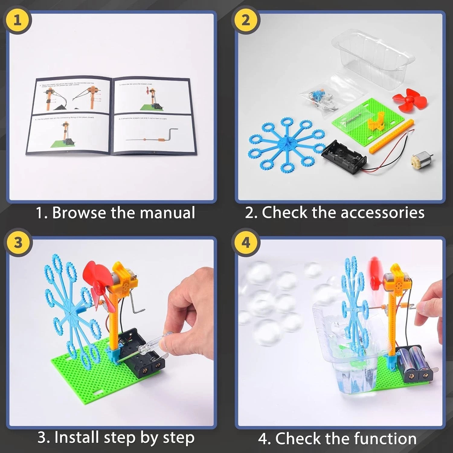 6 in 1 STEM Robotics Kit for Ages 8-12 - Fun Coding & Engineering Activities