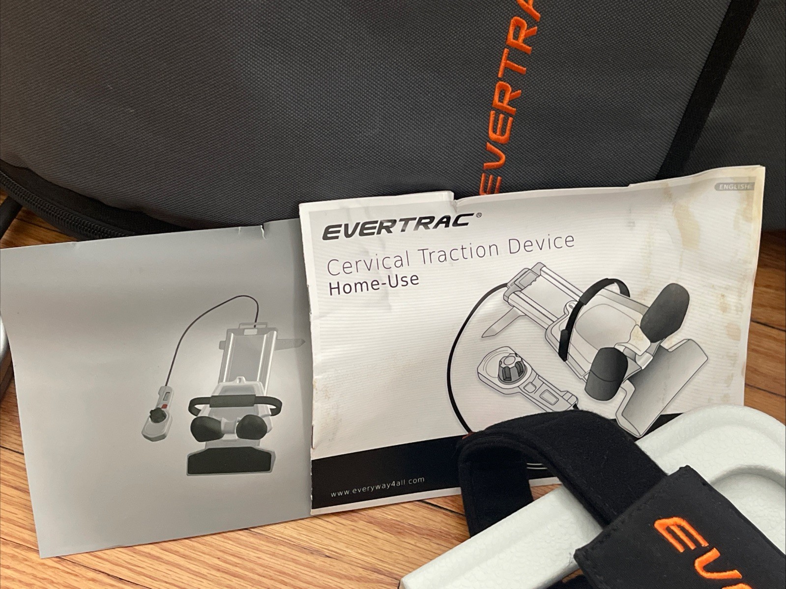 Everyway4all EverTrac CT800 Neck Cervical Traction Device Home Unit System Made