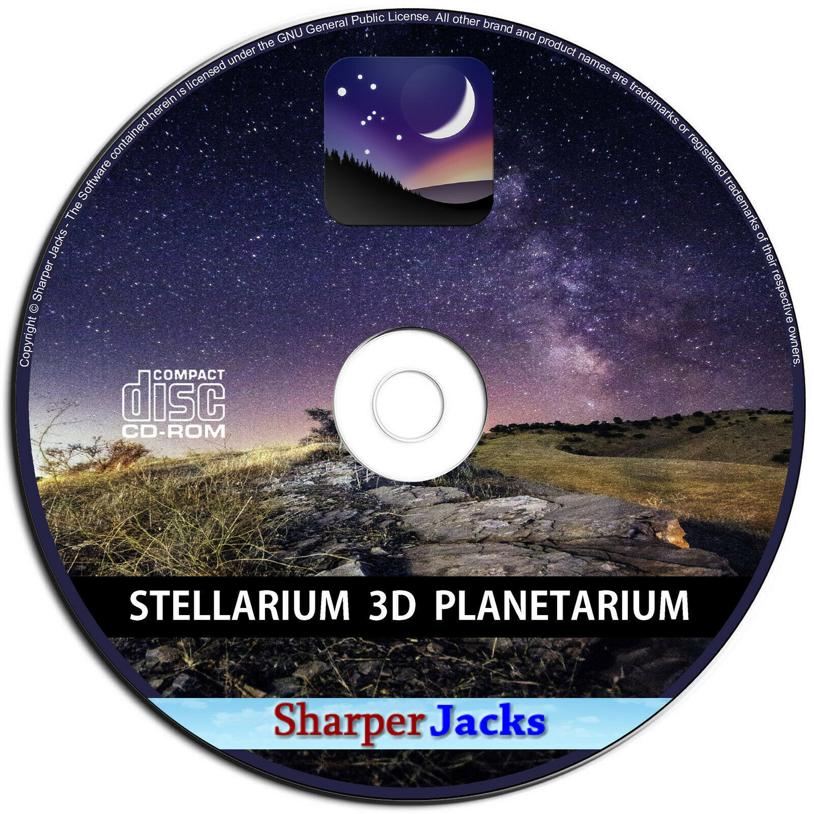 NEW & Fast Ship! Stellarium Real Time 3D Planetarium - Astronomers Telescope PC