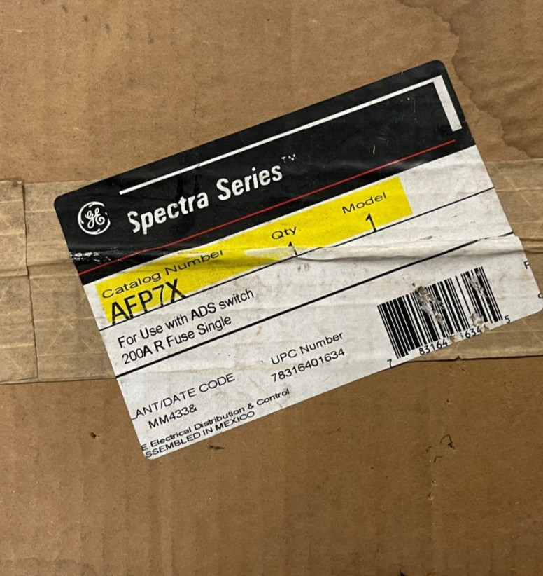 GE AFP7X Spectra Series Filler Plate Kit