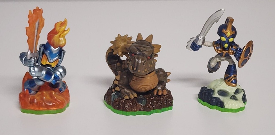 Skylanders Spyro's Adventure Bash, Ignitor, Chop Chop Figures W/ Fast Shipping