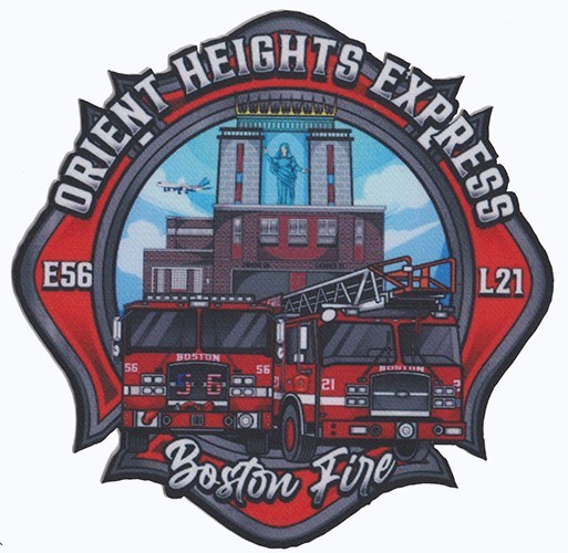 Boston E56 L21 Orient Heights Express *NEW* - 2026  Fire Patch  Sublimation