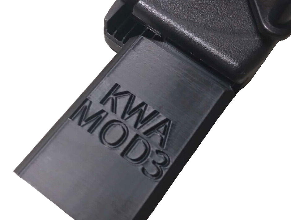 Airsoft KWA Mod 3 AEG Odin Speedloader Adapter (Black)