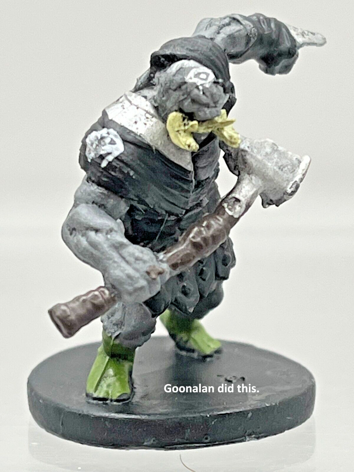 D&D Pathfinder Mini Monster Menagerie 2 07 Orc (Warhammer)