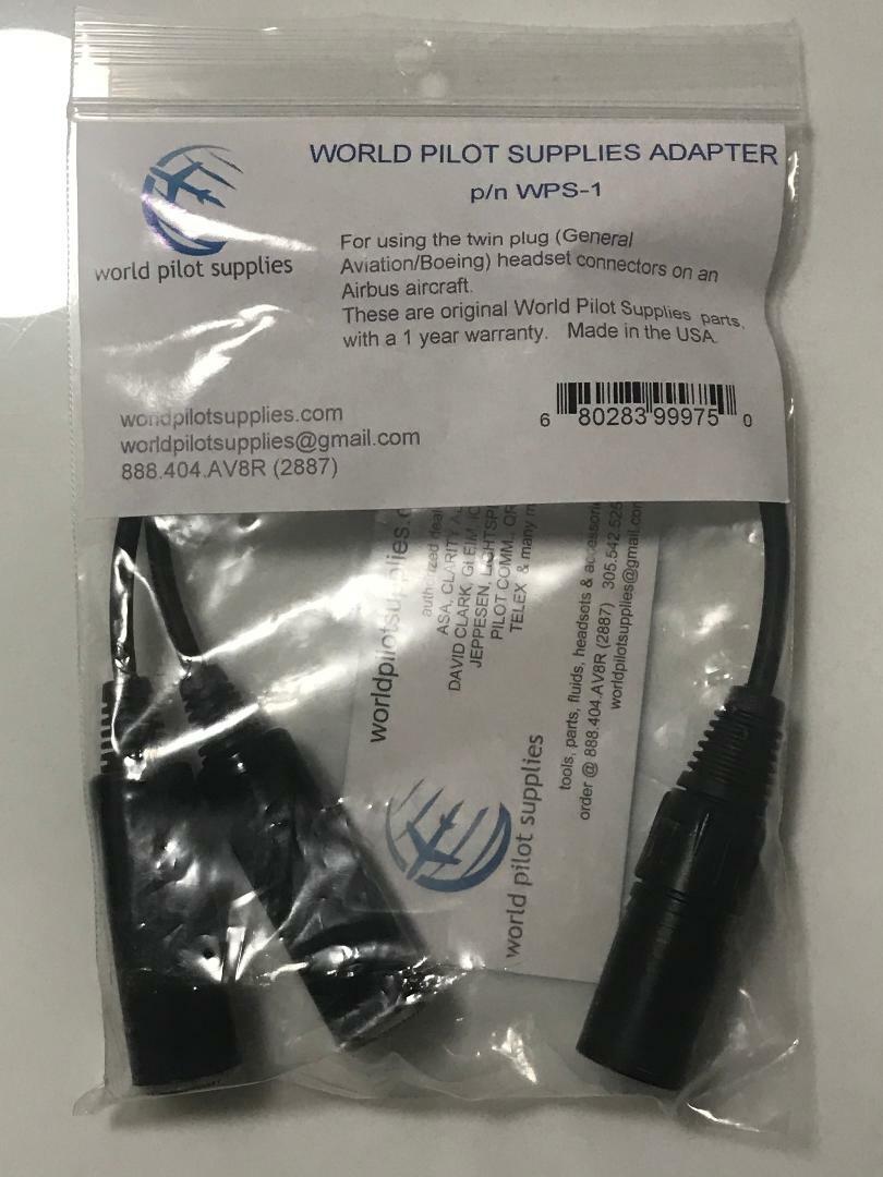 BRAND NEW, GA to AIRBUS ADAPTER from WORLD PILOT SUPPLIES p/n WPS-1