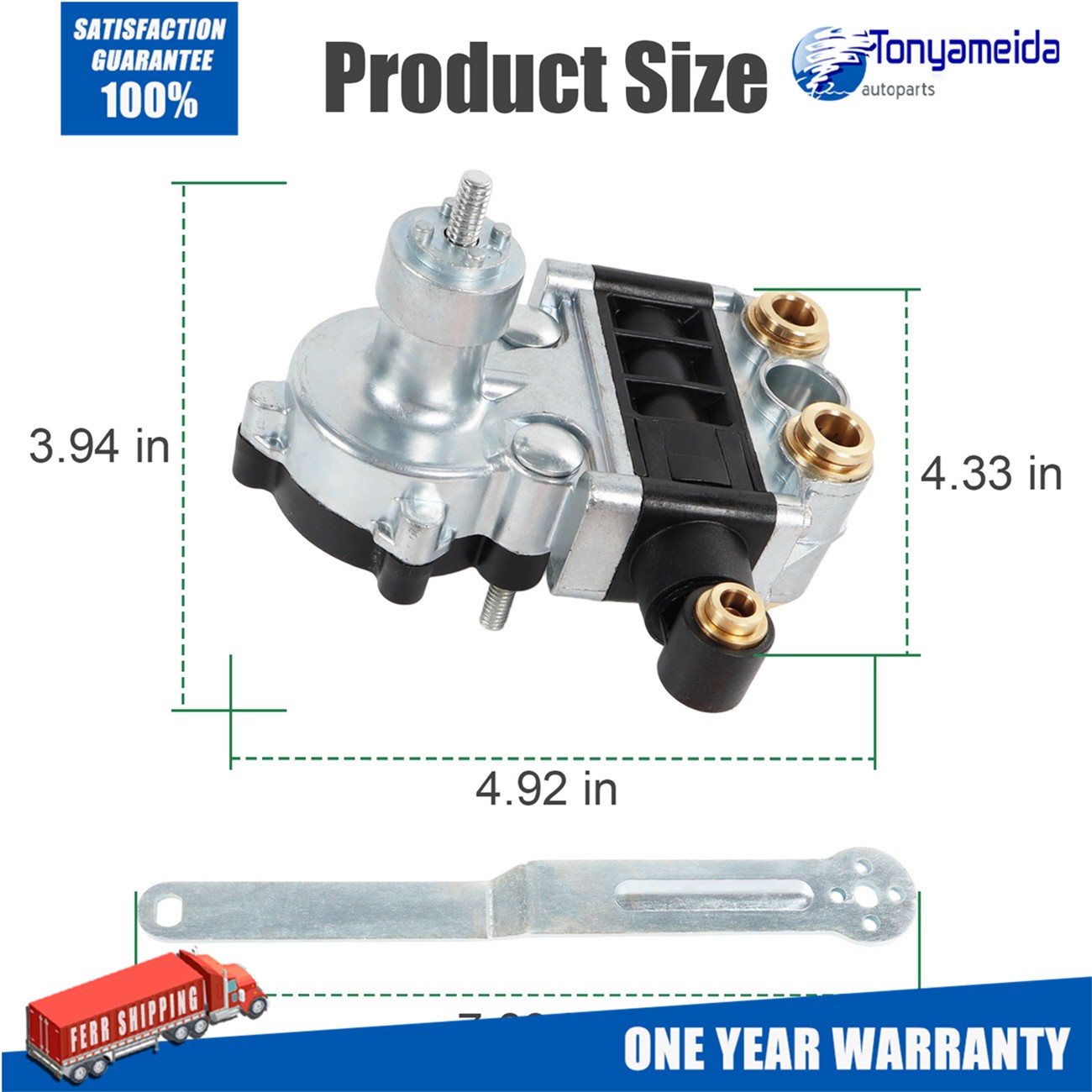 For PR PLUS HEIGHT CONTROL VALVE W/ N.O. DUMP - 90555263
