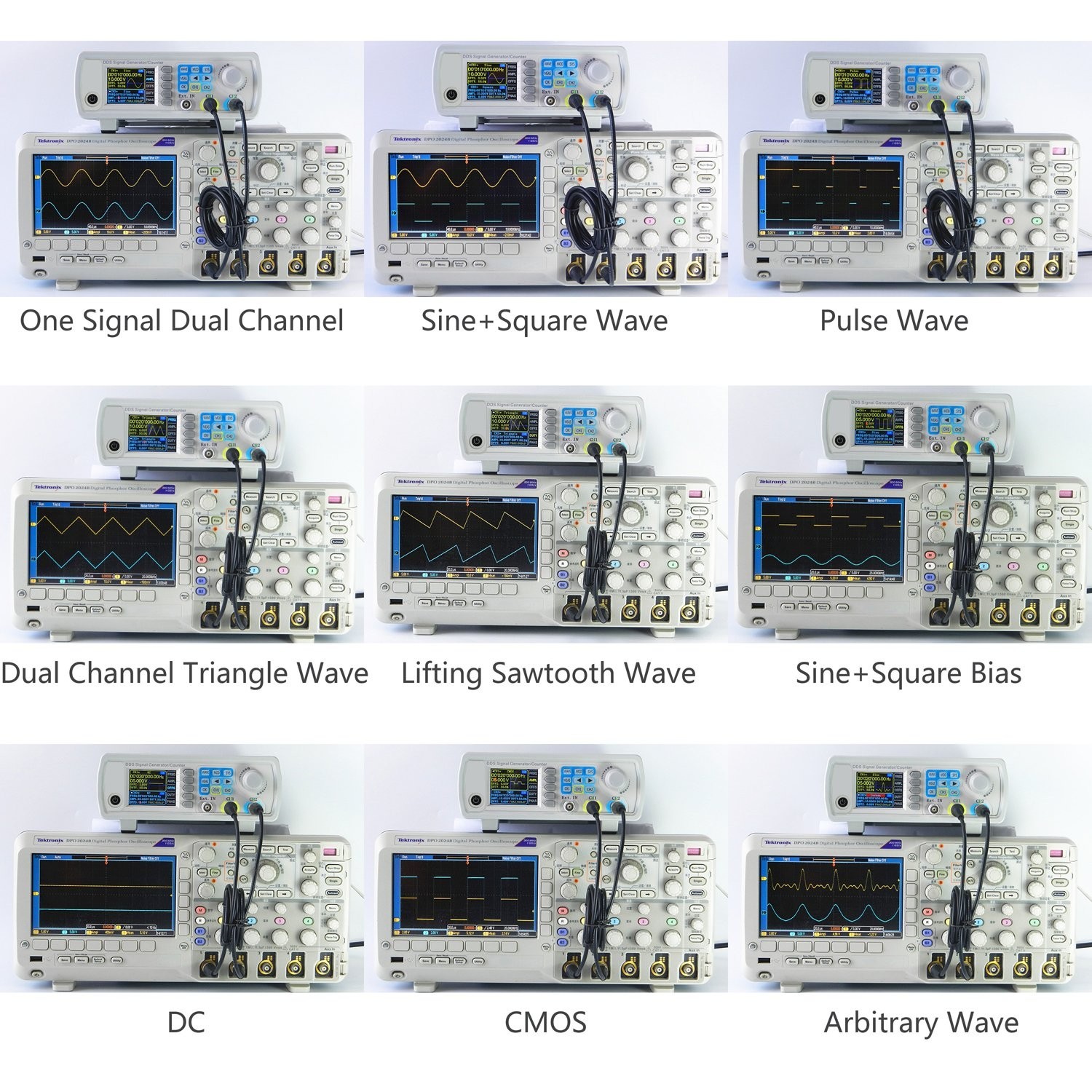 Signal Generator with Extensive Output Options and Measurement Capabilities