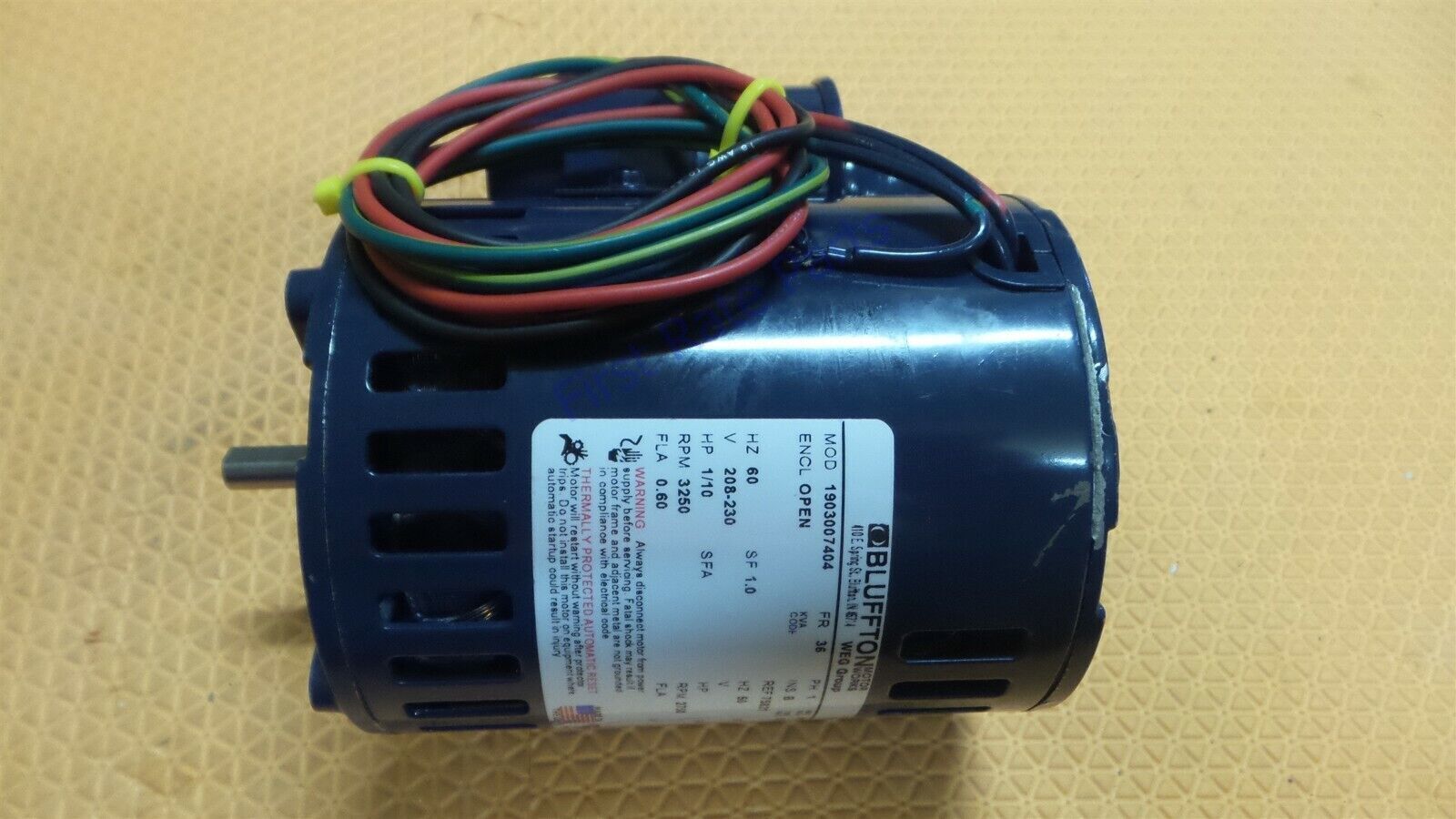 Saniserv 75821 Motor 1/10 HP Frozen Beverage Refrigeration Ice Cream Shake NEW