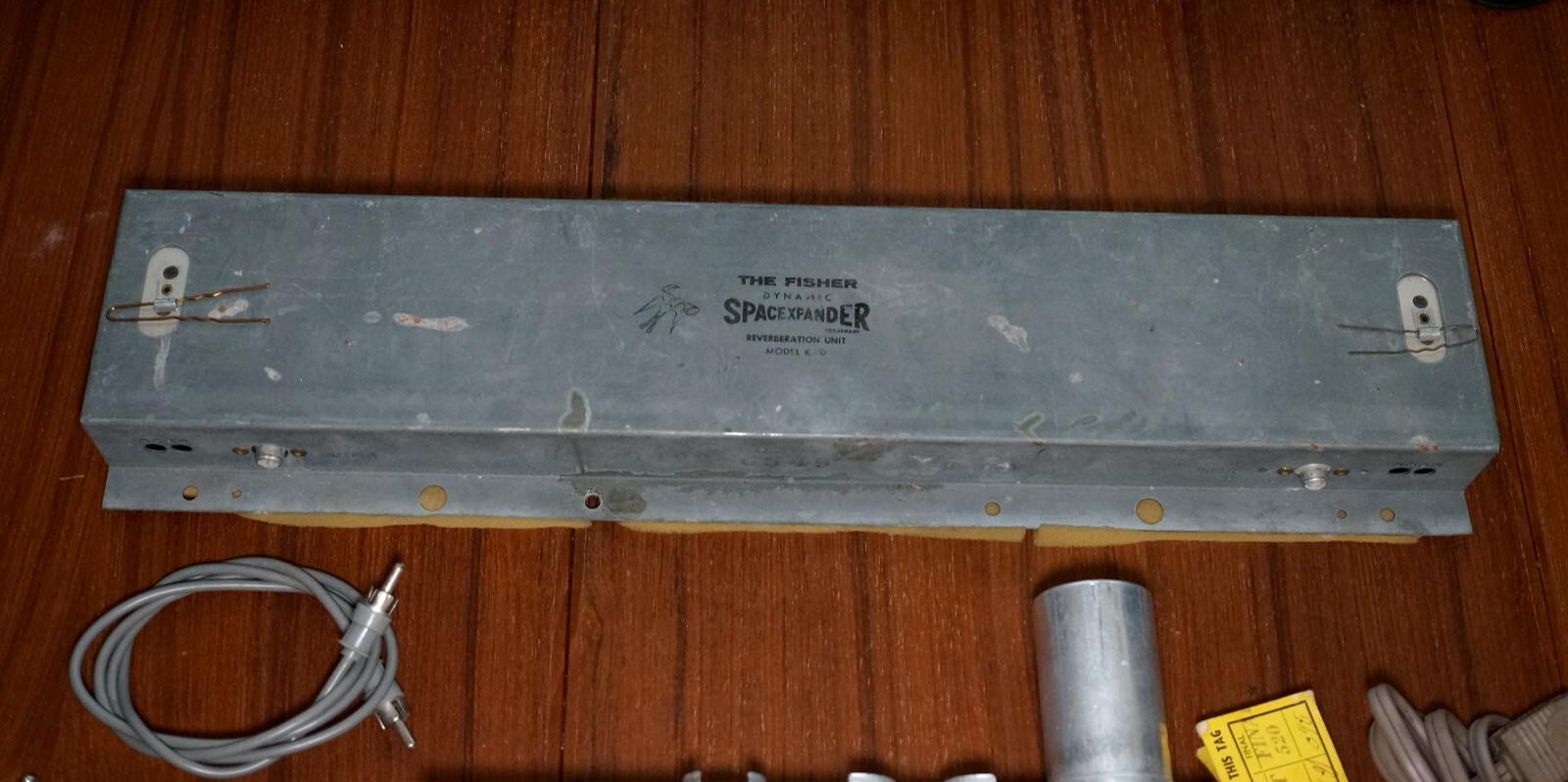 Early Type Fisher K-10 Dynamic Spacexpander Reverb / Space Expander full set