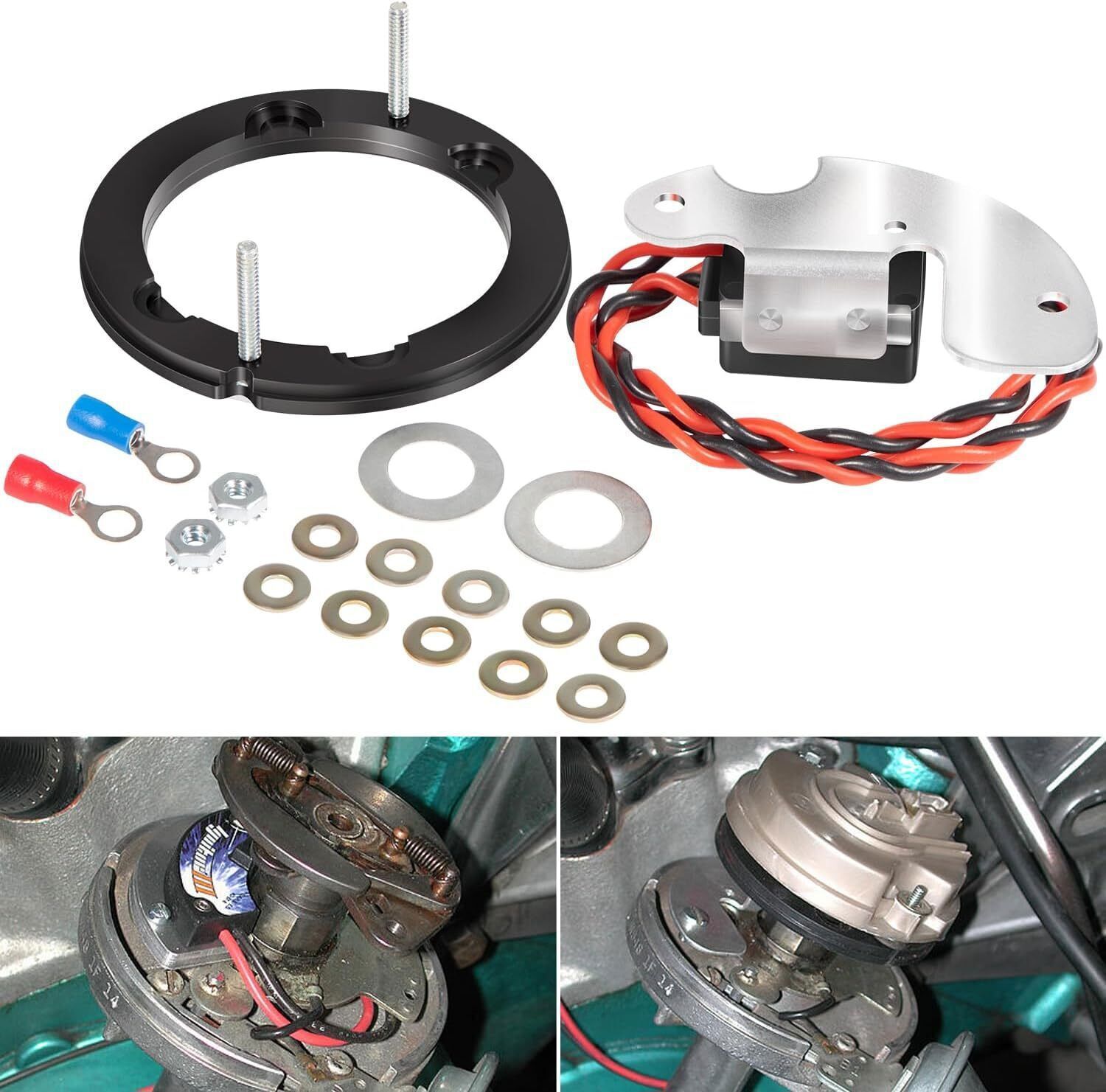 for 1181 Pertronix Ignitor Electronic Ignition Conversion for Delco 8 Cylinder