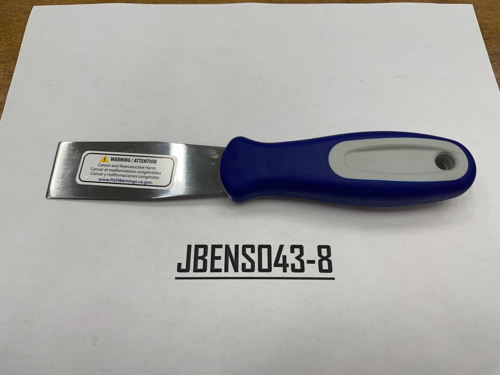 Blue-Point Tools NEW Soft Grip Flexible Straight Putty Knife / Scraper PK52A