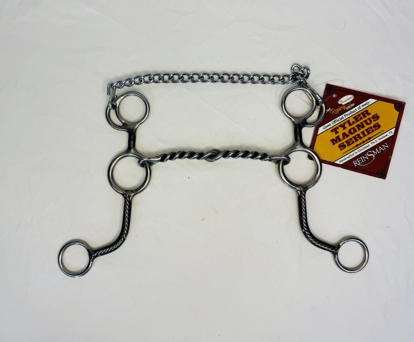 Reinsman Tyler Magnus Roping Ring Slide Series Twisted Sweet Iron 5” Mouth