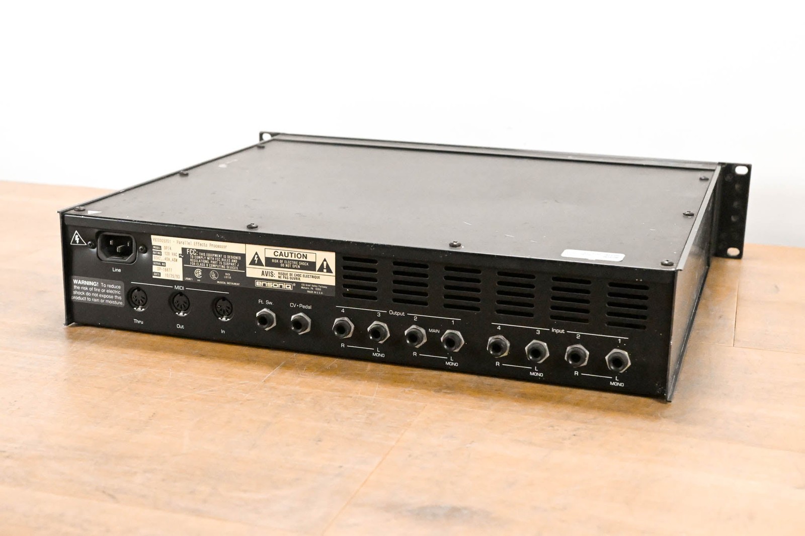 Ensoniq DP/4 Parallel Effects Processor CG01W8Y