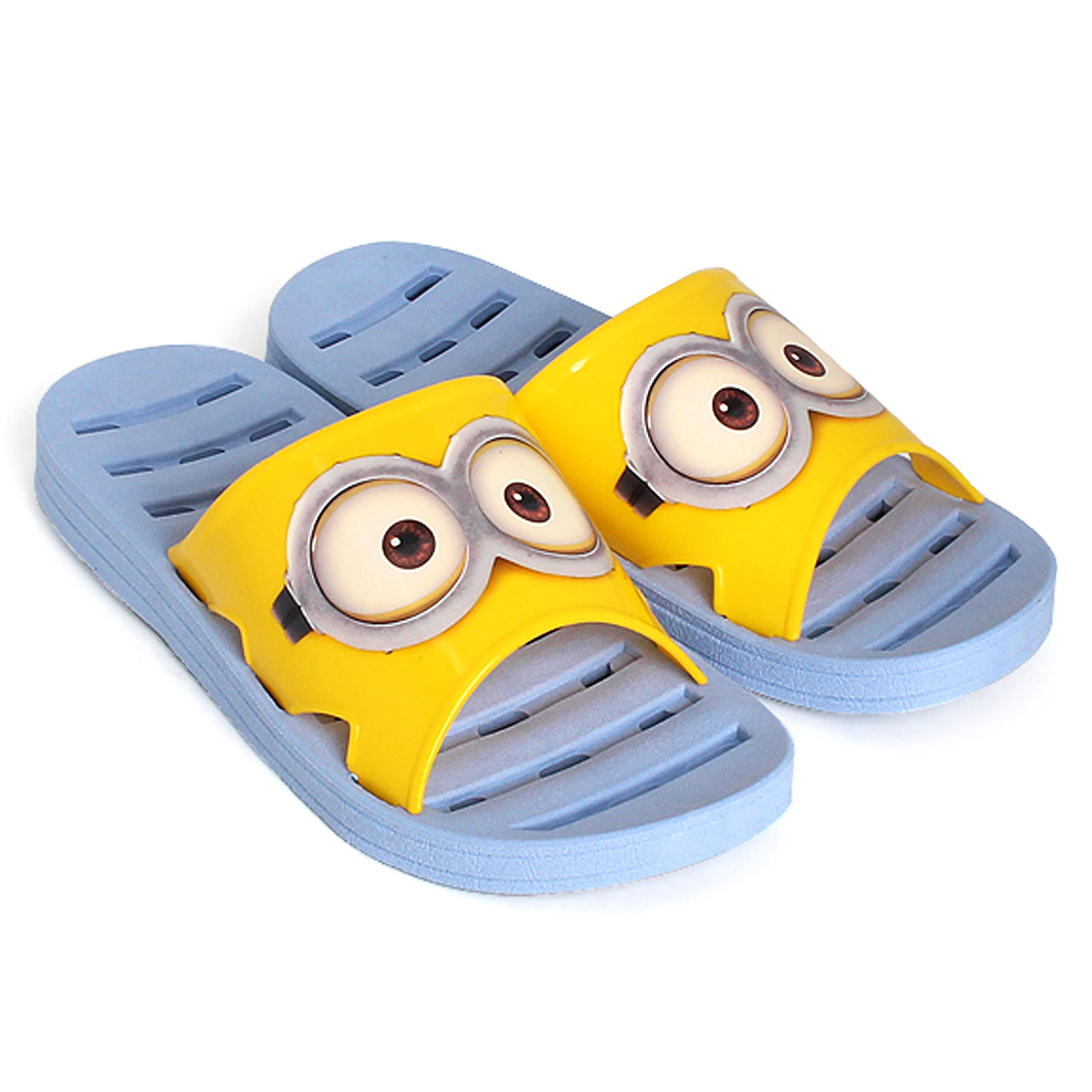 Minions Bob Bathroom Shoes Home Slippers Non-slip Indoor Shower Sandals Cute