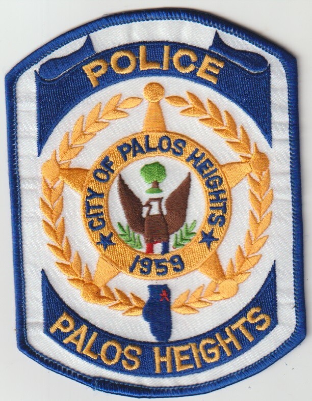 City of Palos Heights IL obsolete patch shipped from Australia