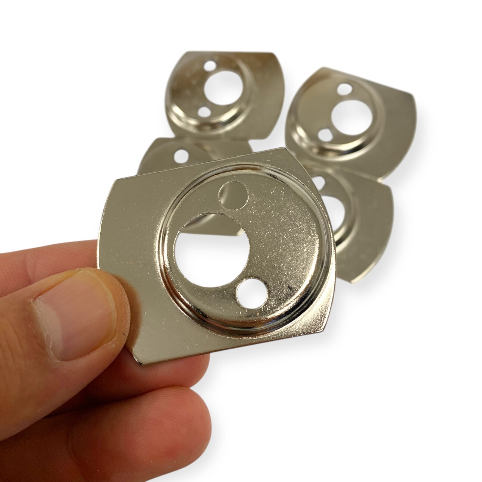 Mounting Bracket Plates 3 Hole for Various Applications, 5 Pcs