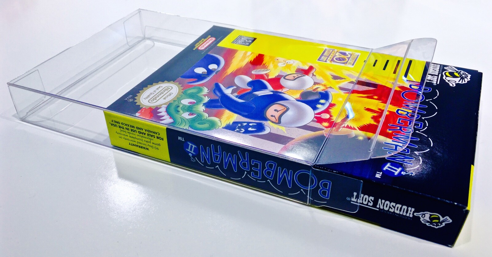 1x Box Protectors for NINTENDO NES Video Game Boxes! Clear Display Cases CIB New