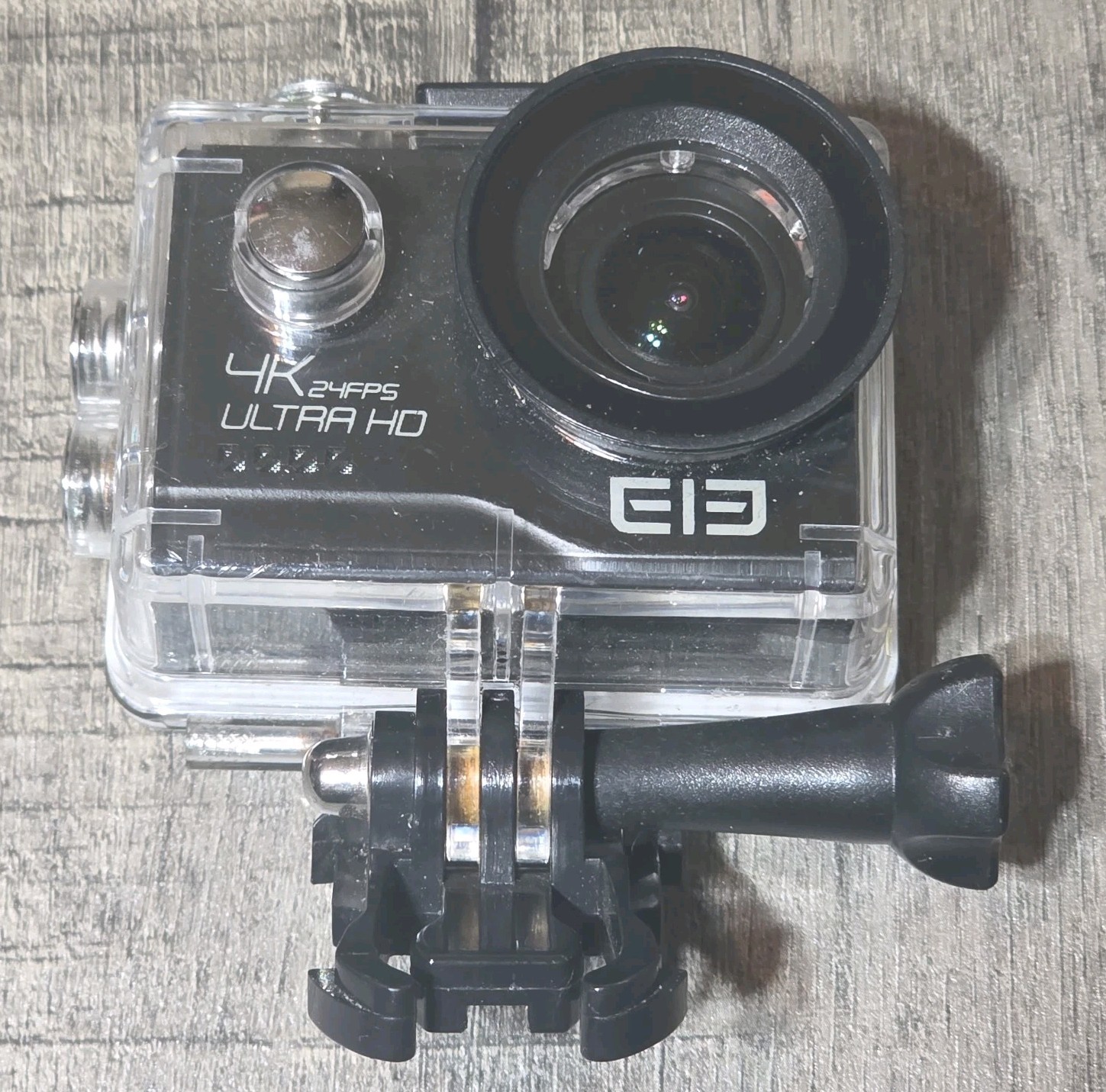 ELE Action Camera Ultra HD 4K 24FPS Black With Case