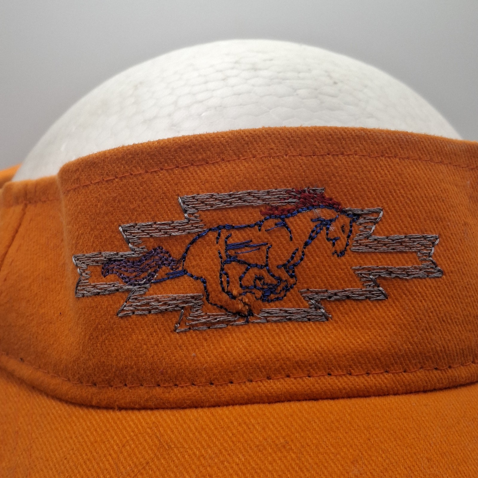 Orange Chevy Broncos Visor Adjustable Magic