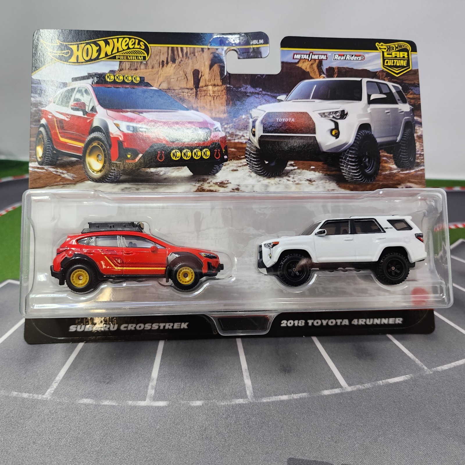 Subaru Crosstrek & 2018 Toyota 4Runner * 2025 Hot Wheels Car Culture 2-Pack