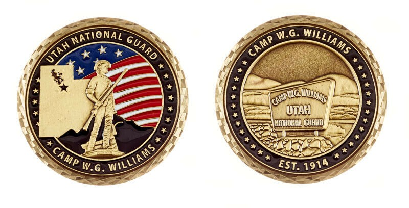 Camp Williams National Guard Coin