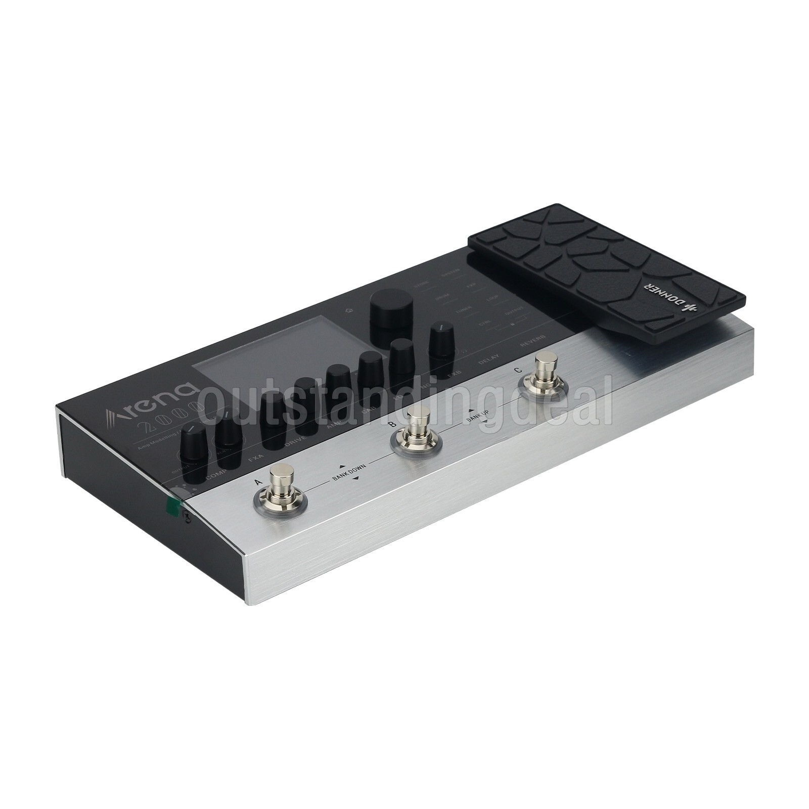 Donner Arena 2000 Multi-effects Guitar Effects Pedal Independent IR Module AMP