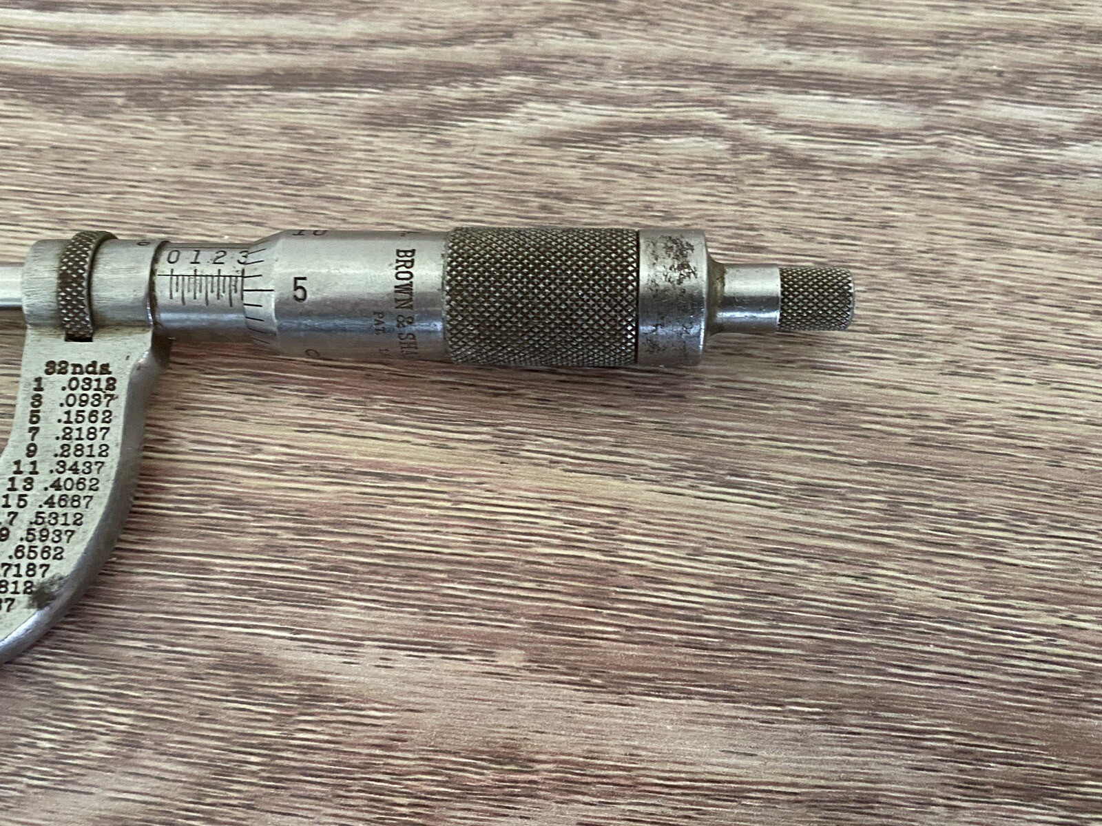 VINTAGE BROWN & SHARPE MICROMETER NO. 13