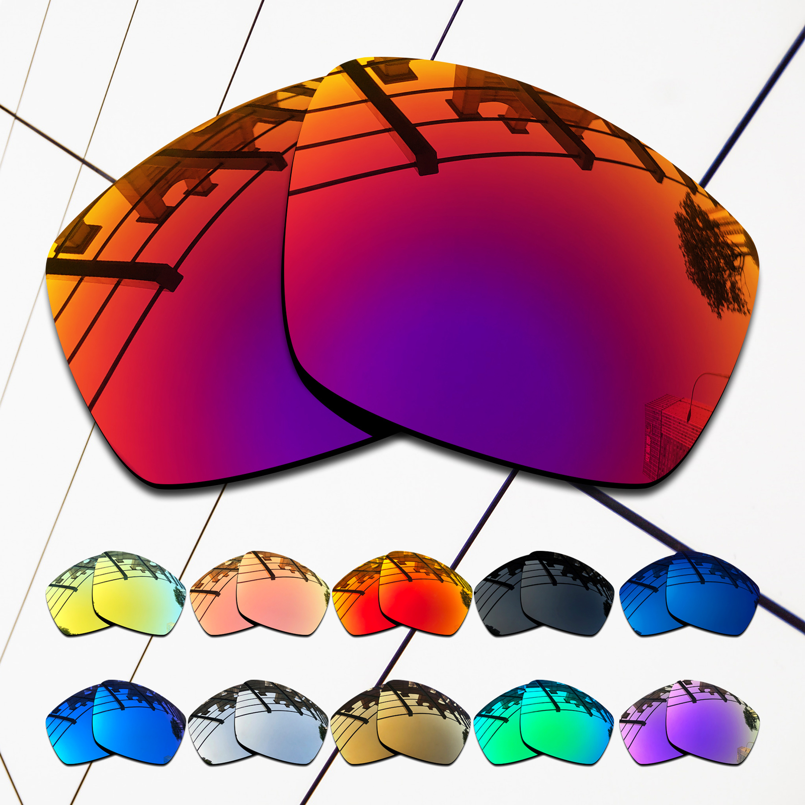 TRUE POLARIZED Replacement Lenses for-Smith Colson Multi-Colors