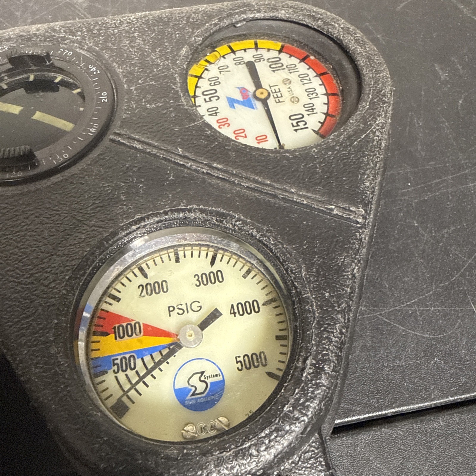 Vintage Z90 Regulator Set with Sub Aquatic Untested