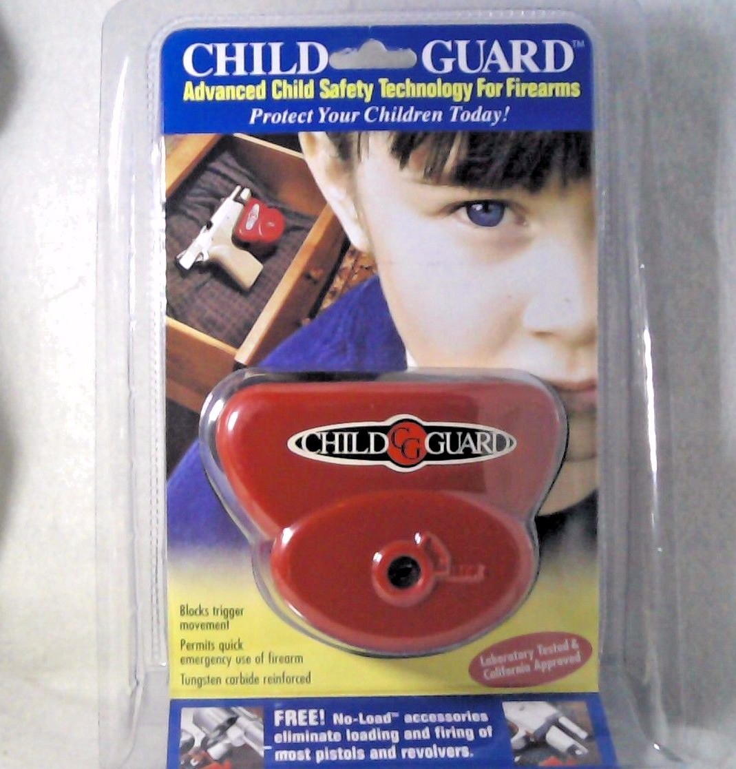 UNIVERSAL CHILD GUARD TRIGGER LOCK  FOR ALL GUNS WITH 2 KEYS (Open Box)