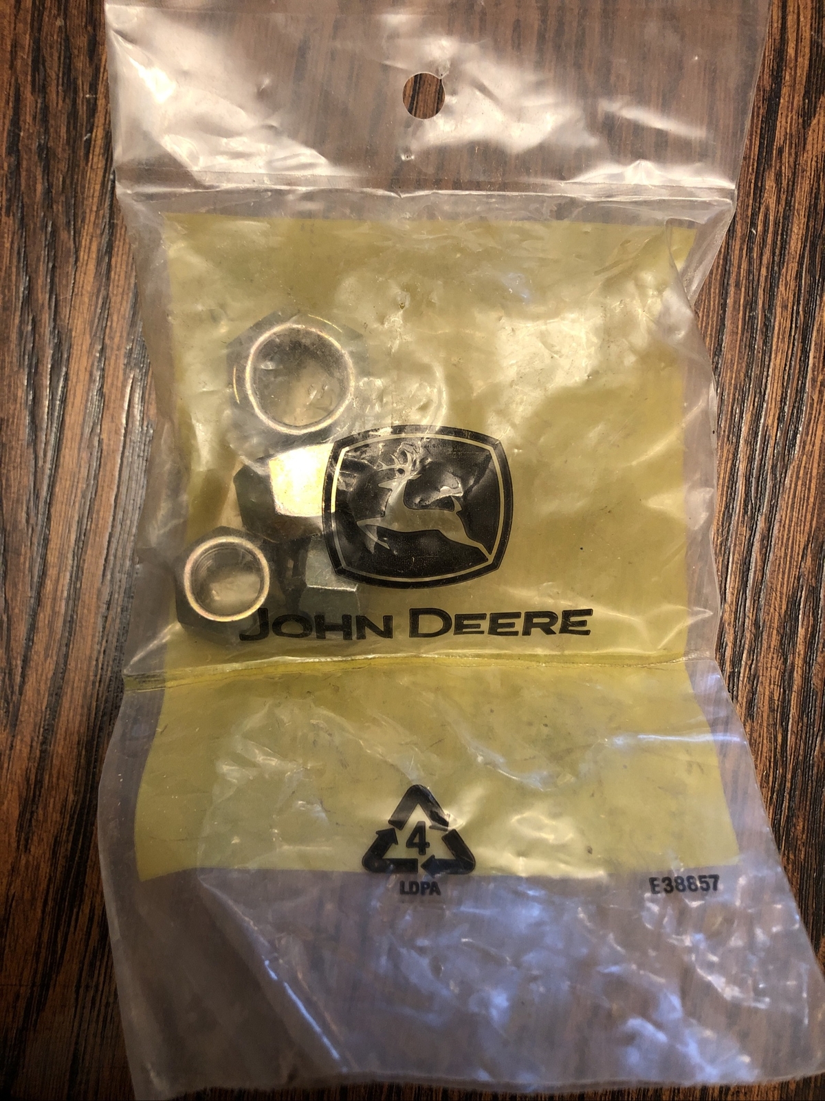 NEW OEM Genuine John Deere E38857 Nuts Hardware Kit Lawn Mower Tractor