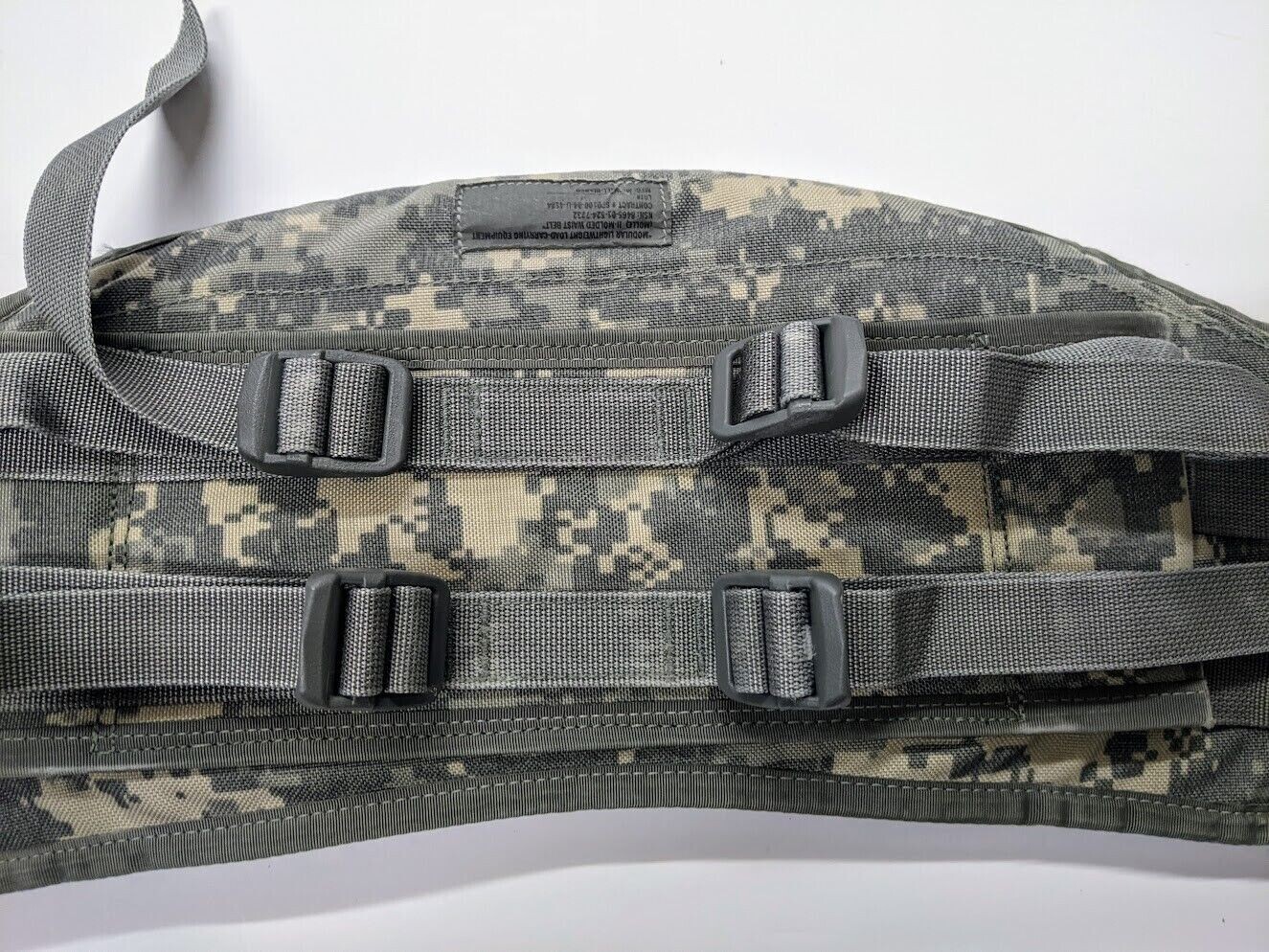 USGI ACU WAIST BELT for Large Rucksack MOLLE Molded Hip Belt VGC