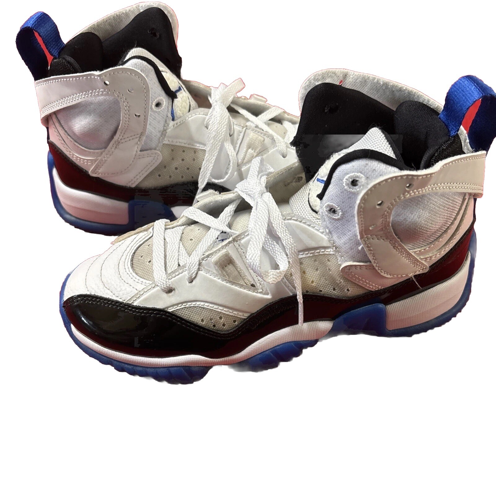 Nike Jumpman Two Trey (GS) White/ Game Royal DQ8431-140 Fashion Shoes