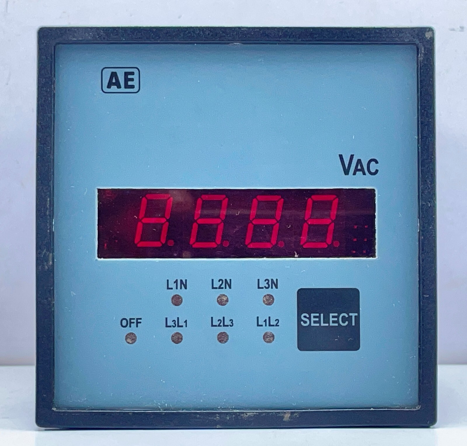 Automatic Electric A.C Voltmeter VSS96D Range 0-600 VAC Supply 240VAC