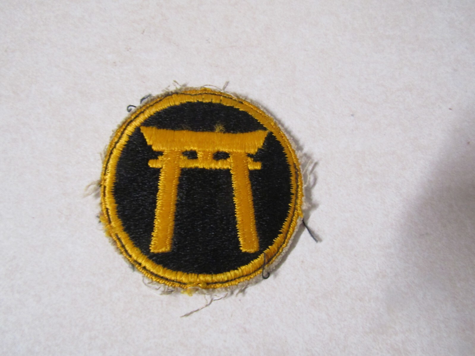 MILITARY PATCH OLD ORIGINAL WW2 ERA US ARMY FAR EAST PACIFIC RYUKYUS