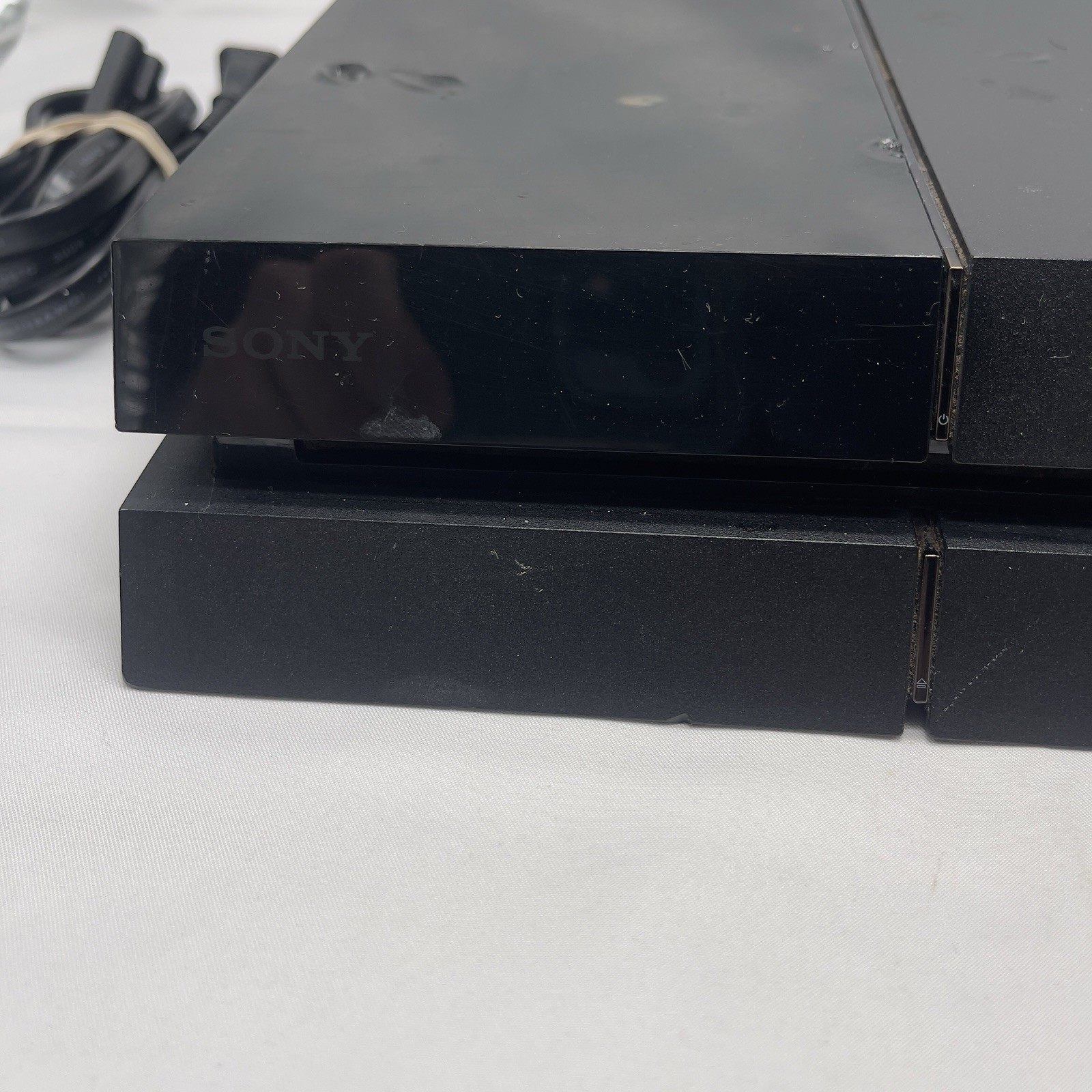 Sony PlayStation 4 PS4 500GB CUH-1001A Console OEM Controller Cables Tested