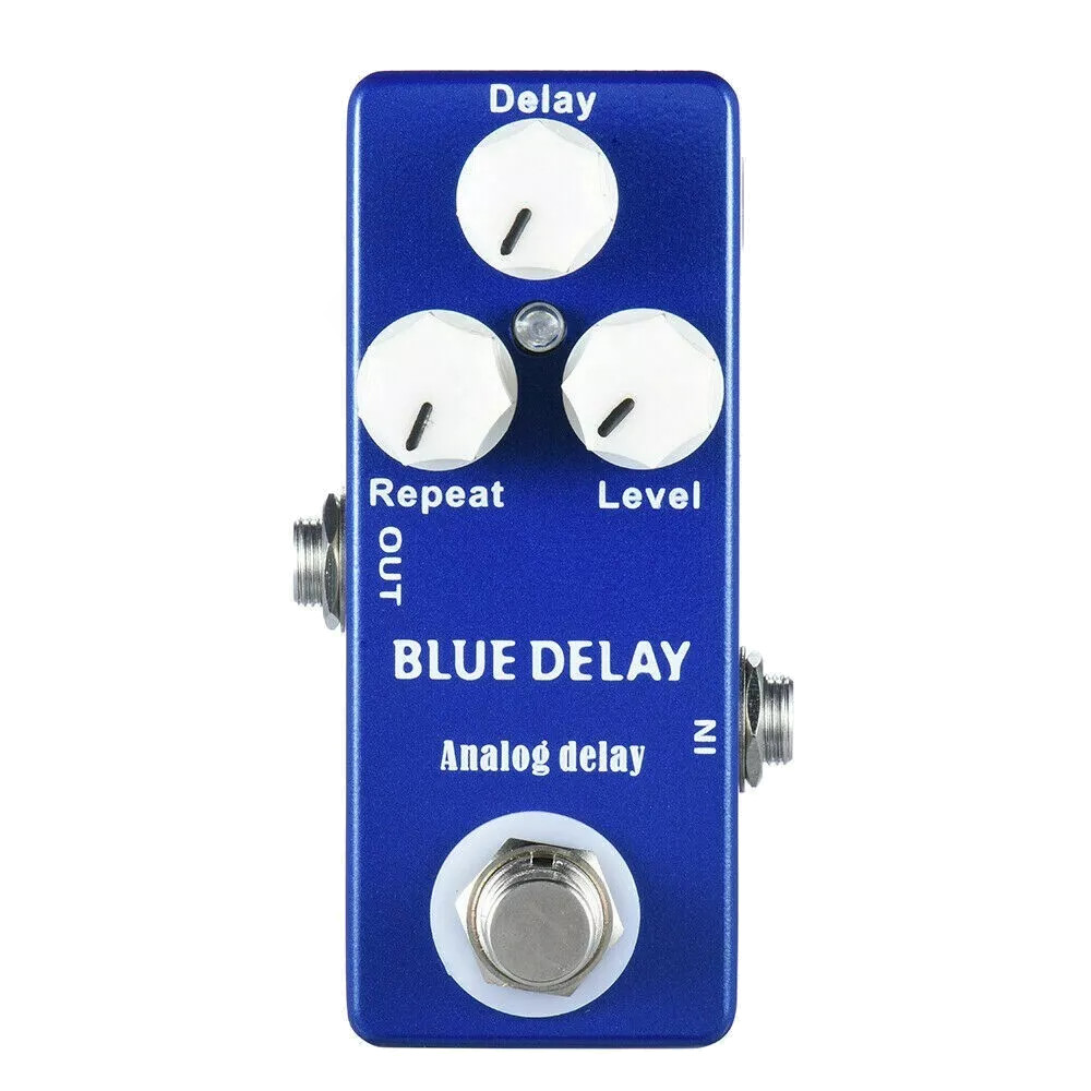 Mosky Analog Delay Guitar Effects Pedal Based on MAD Professor Deep Blue Delay