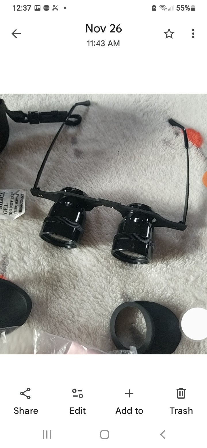 BIJIA 3X BINOCULAR GLASSES