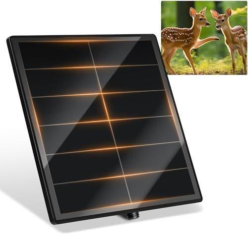 Solar Panel for Trail Camera - 6000mAh Battery, 1 Pc trail camera solar panel