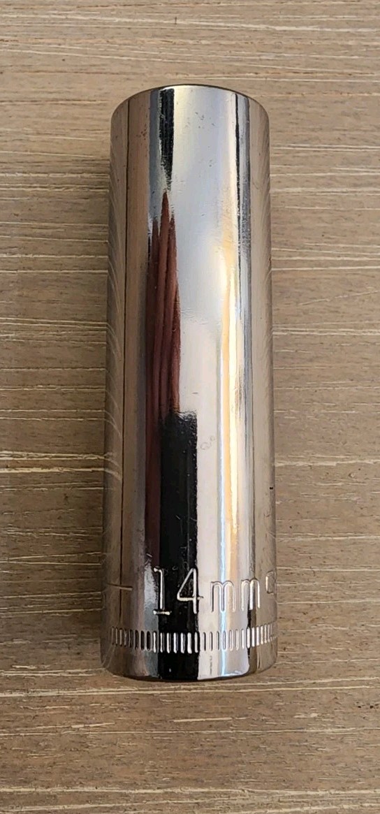 Craftsman 14mm Deep Well Socket 6 Point 3/8" Drive S-AC 44431