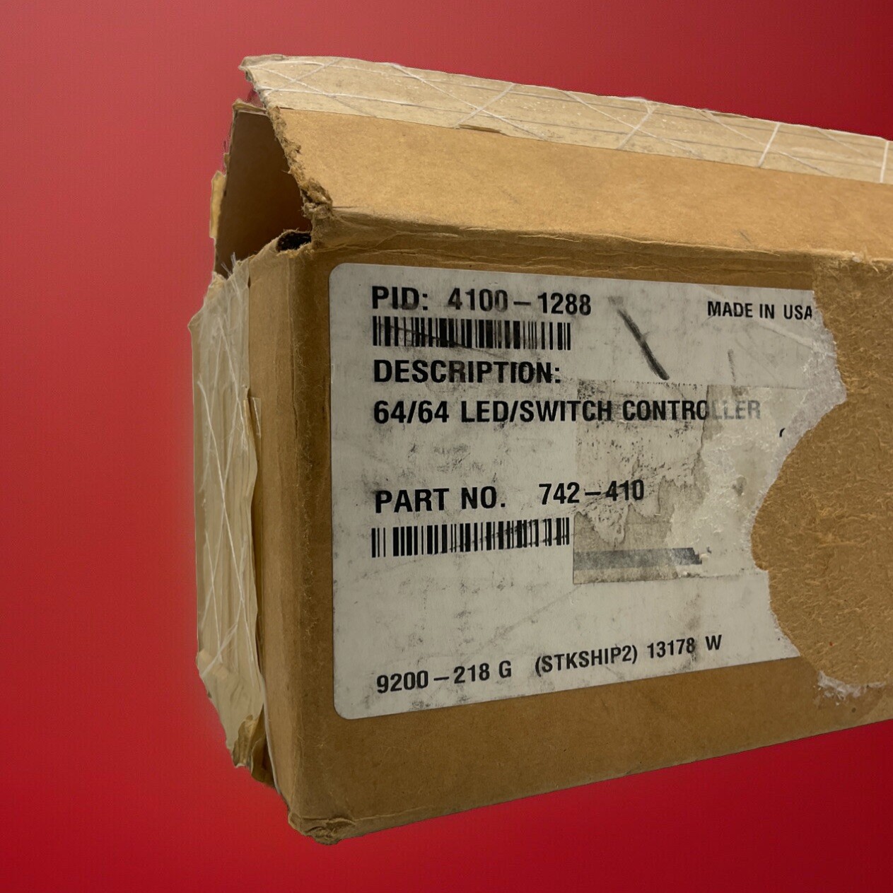 Simplex 4100-1288 LED Switch Controller 64/64 NEW H-24