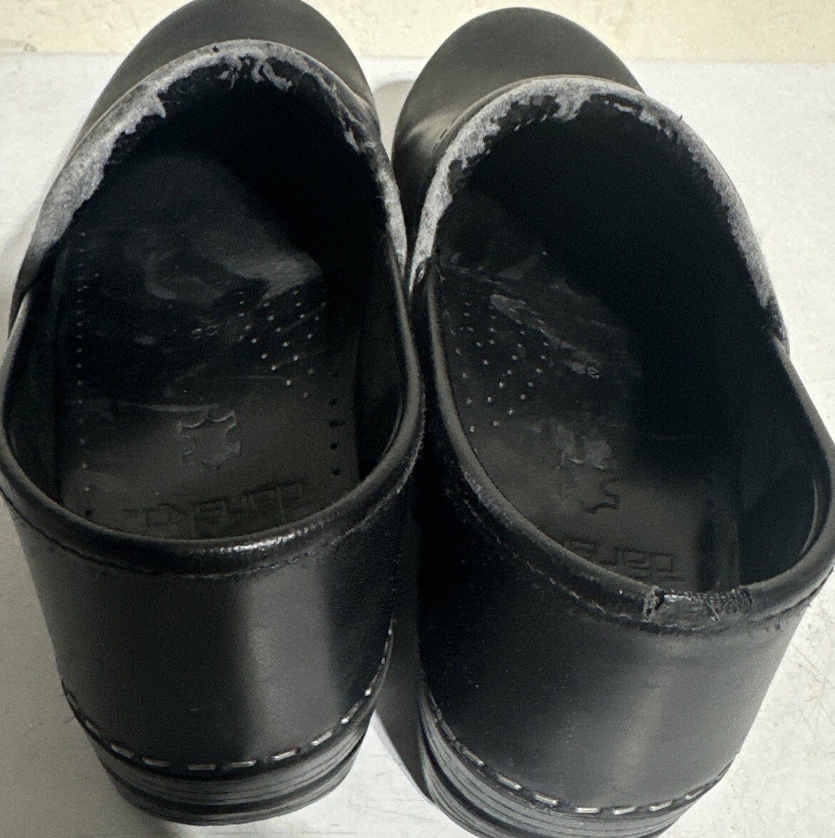 Dansko size 8 US. 39 EU Black Clogs
