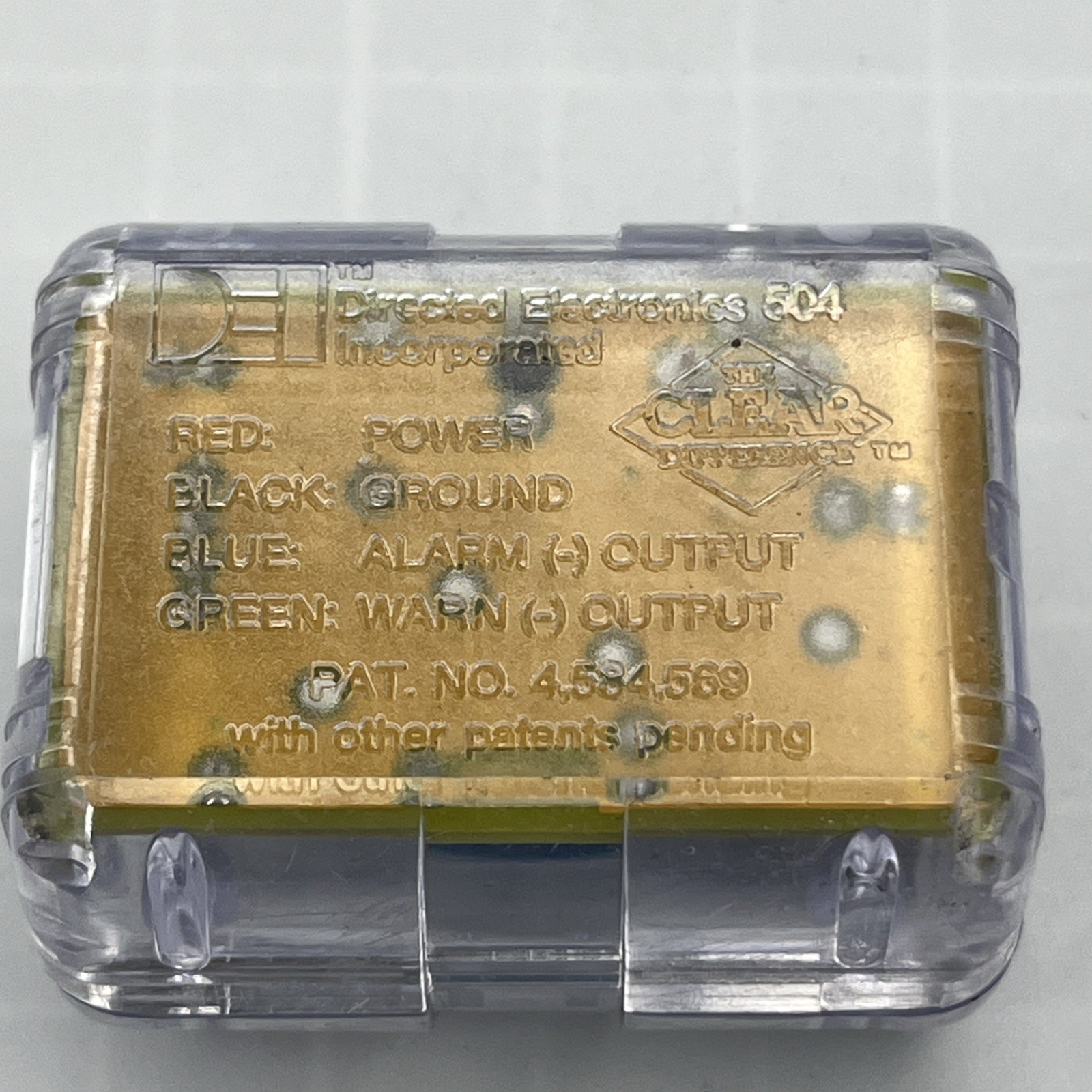 Directed 504 Stinger DoubleGuard Shock Sensor
