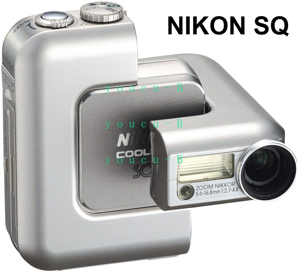 Nikon COOLPIX SQ Digital Camera 3.1 MP 3x Optical Zoom Bluetooth Auto Focus