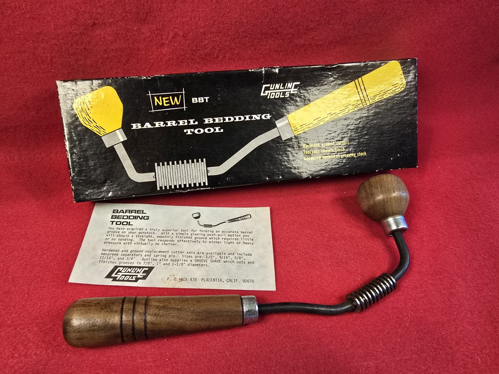 Gunline Tools 1/2 Barrel Bedding Tool